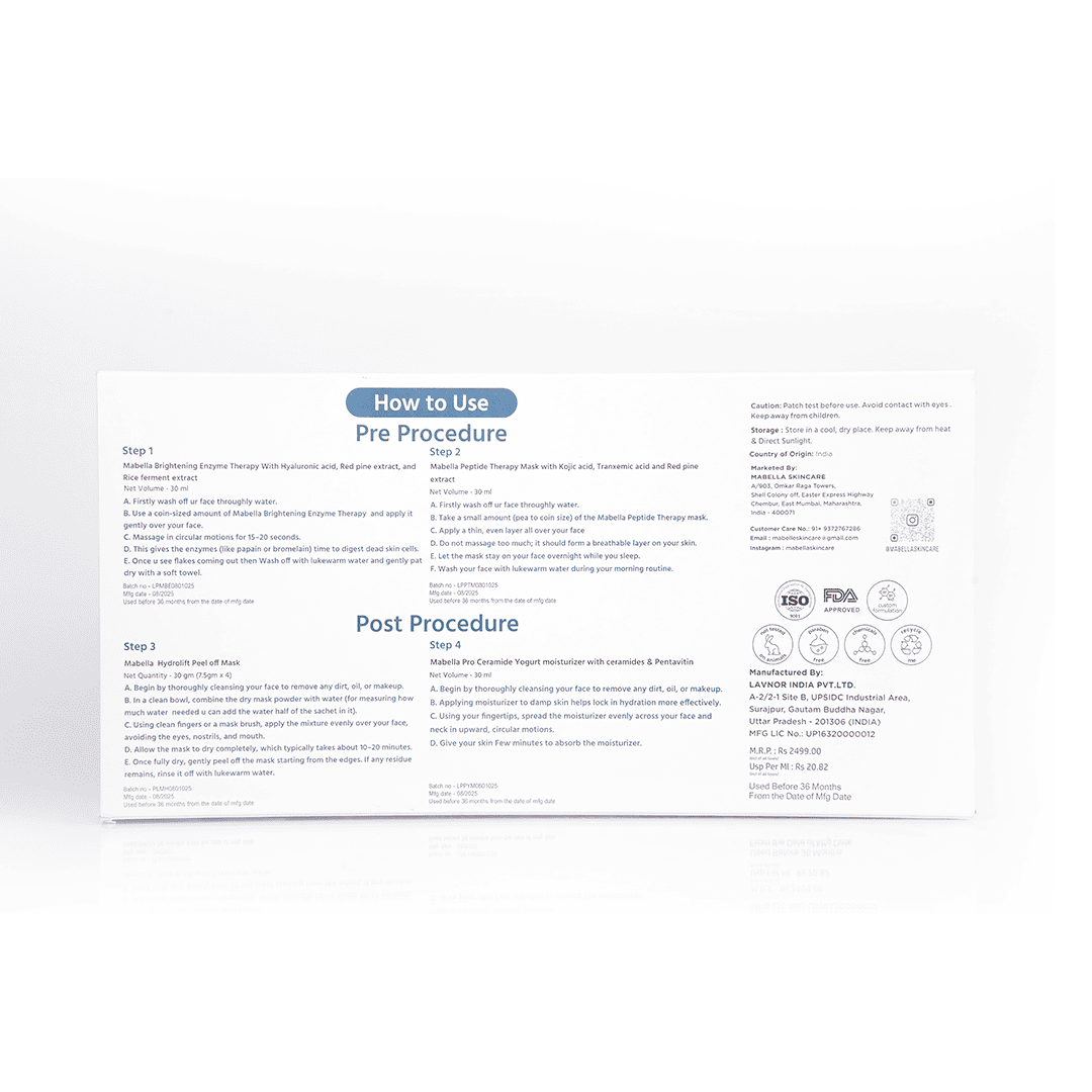 Mabella Pre & Post Procedure Kit